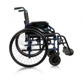 Silla de ruedas manual de acero autopropulsable