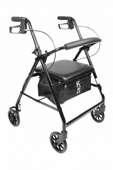 Caminador 4 ruedas plegable