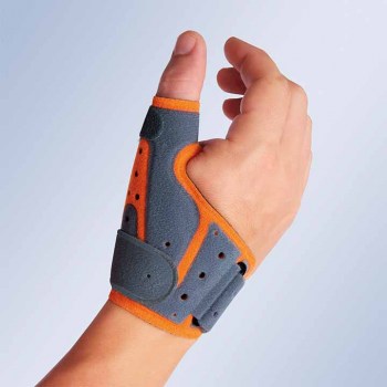 Férula inmobilizadora de pulgar transpirable ambidiestra 