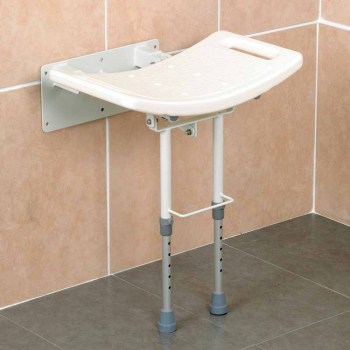 Asiento abatible con patas 